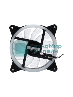 Вентилятор для корпуса Gembird черный, 120 мм, 1200 об/мин, 20.5 дБ, 3 pin