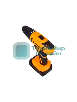 Дрель-шуруповерт Вихрь ДА-18Л-2кУ, 18 В, 2 Ач, 45 Нм, щеточный, ударный