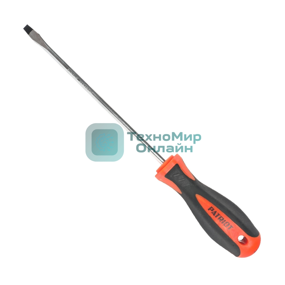 Отвертка Patriot SL5x150, CR-V, магнитная, двухкомпонентная рукоятка