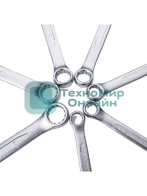 Набор комбинированных гаечных ключей 14 шт Deli DL130014A Спецификация: 6,7,8,9,10,11,12,13,14,15,17,19,22,24 мм. Матовая хромированная поверхность. Тканевая упаковка.