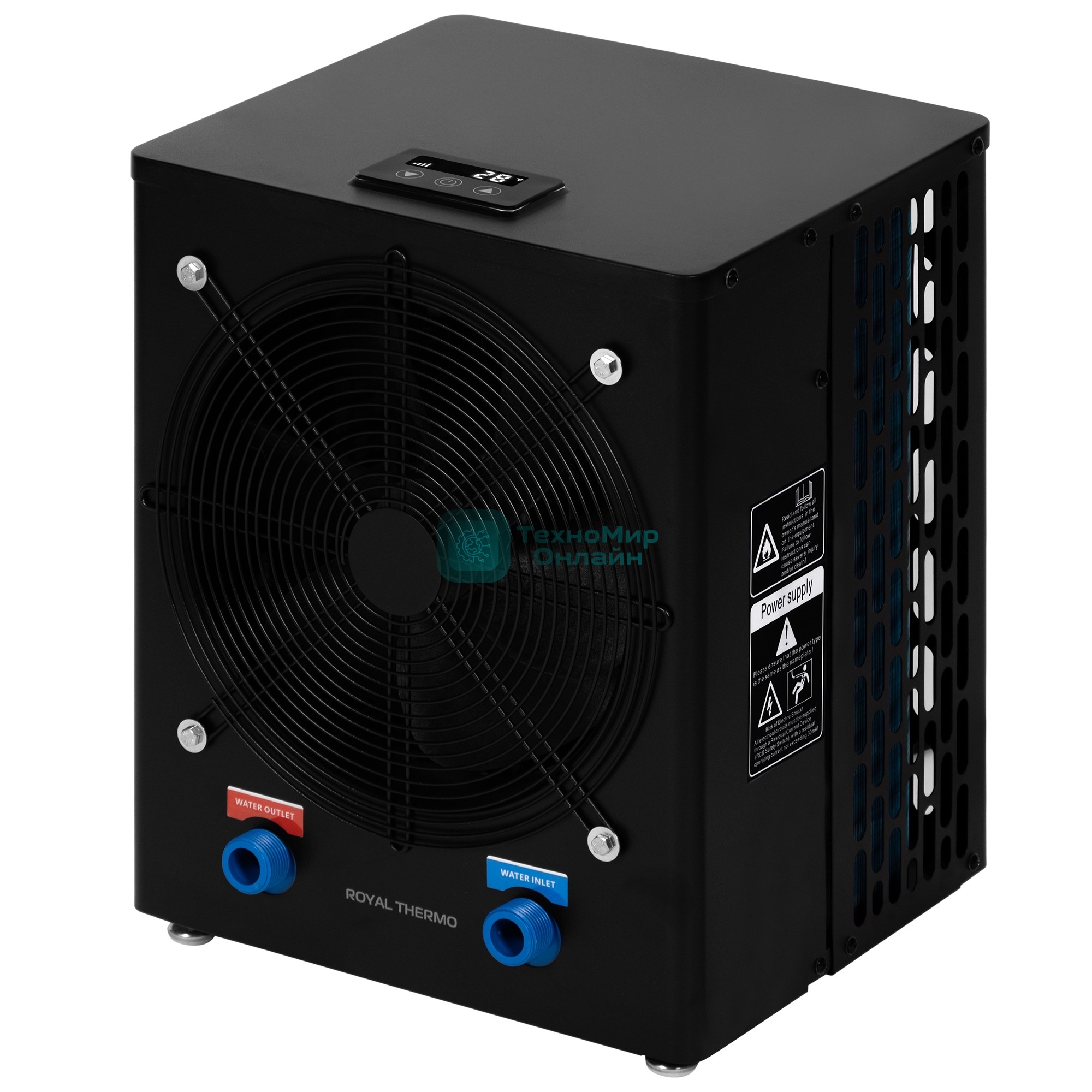 Тепловой насос для бассейна Royal Thermo MasterHeat Mini RTM-15MHN8