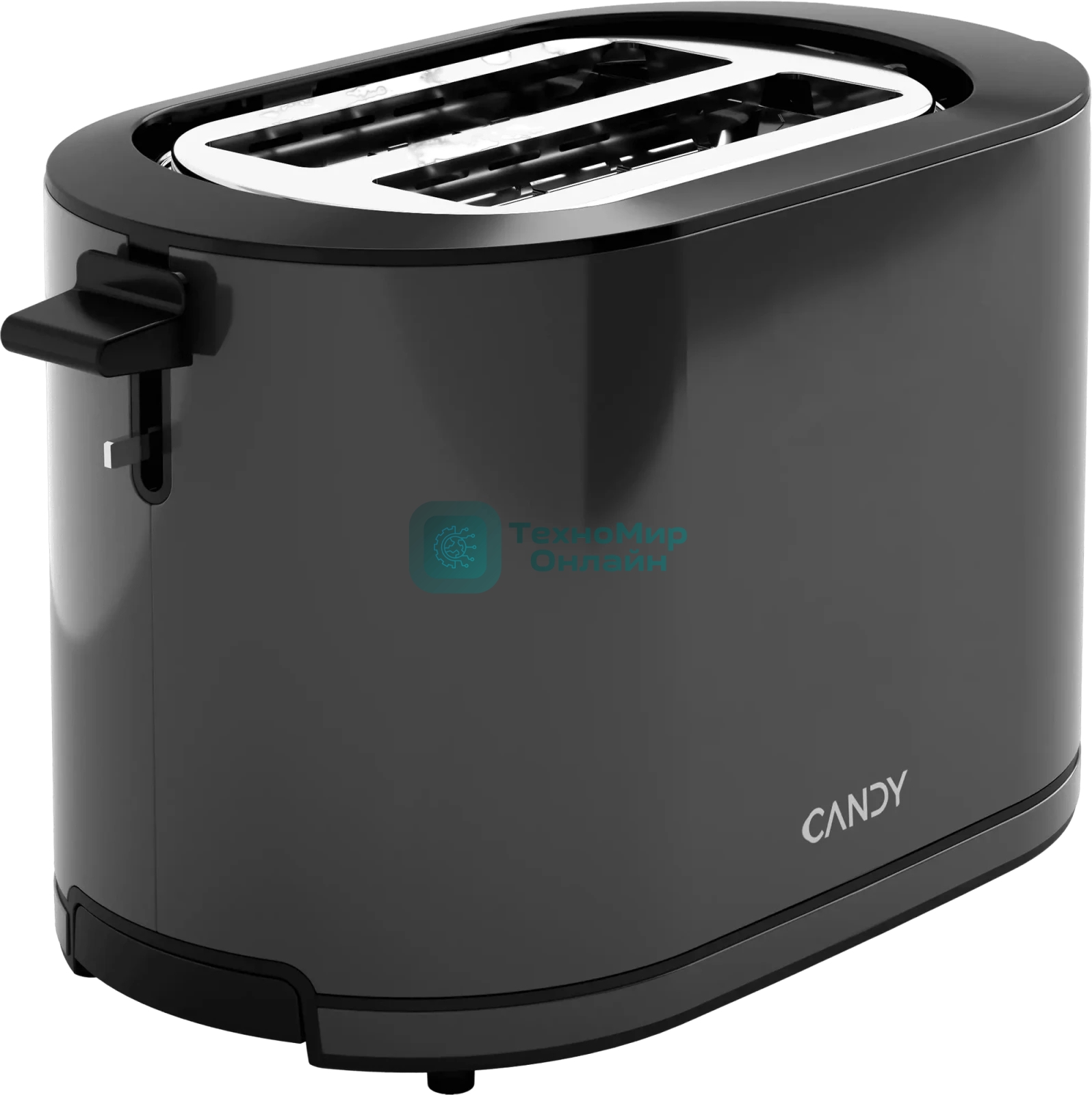 Тостер Candy CT-254 черный, 950 Вт, 2 слота