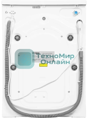 Стиральная машина Hyundai WME6009 белый, загр. фронтальная макс.: 6 кг 1000 об/мин класс: А++