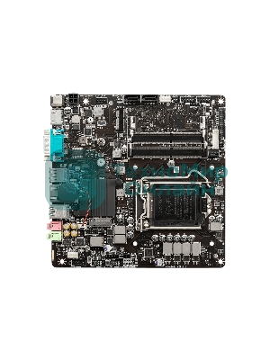 Материнская плата MSI H510TI-S09, LGA 1200, Intel H510, 2xSO-DIMM DDR4, 2xSATA, 1xM.2, 1xHDMI, 1x1Gb LAN, 4xUSB-A 3.2 Gen 1, 2x3.5мм, 5.1, Mini-ITX