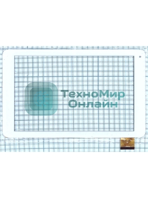 Сенсорное стекло (тачскрин) HXD-1055, белое