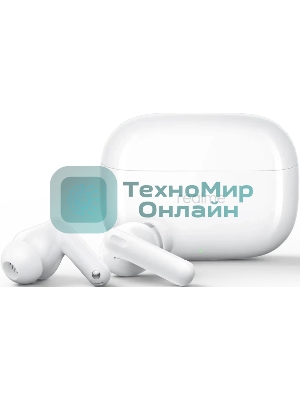 Наушники TWS Realme Buds T310 белый, внутриканальные, Bluetooth, активное шумоподавление, до 9 ч