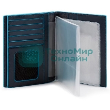 Обложка для документов Piquadro Blue Square PP5246B2R/BLU2 синий натур.кожа