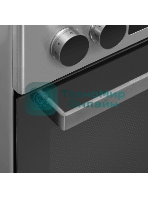 Плита электрическая Maunfeld MEC511CS09TD серебристый, конфорок 4 шт, духовка 59 л, 50 см x 85 см x 60 см