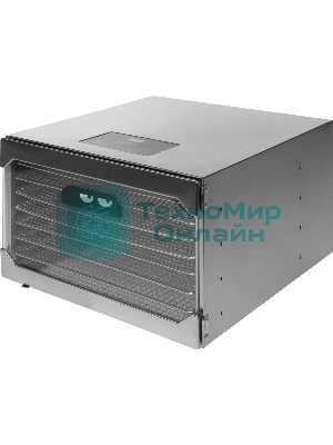 Сушилка для овощей и фруктов Kitfort КТ-1922 8под. 800Вт нержавеющая сталь