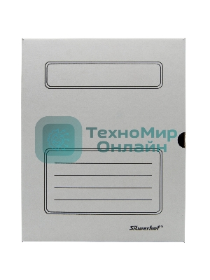 Короб архивный Silwerhof КА-150БЕЛЫЙ микрогофрокартон корешок 150мм, 260x325x150мм, белый