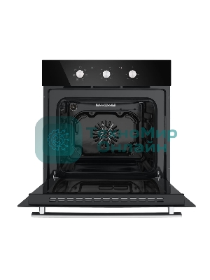 Духовой шкаф электрический встраиваемый HOMSair OEF657BK черный