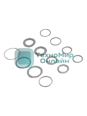 Кольца переходные Denzel 73399 32х30, 30х25,4, 25,4х22.2, 22.2х20, 20х16, 30х22.2, 25.4х16, 22.2х16 мм.