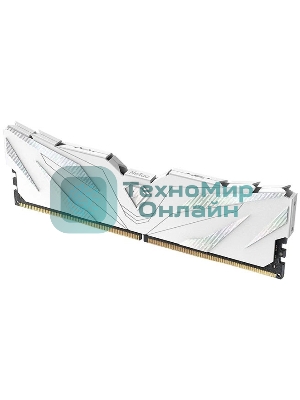 Оперативная память Netac Shadow II, DDR5, 16Gb (1x16 GB), 6000 MHz, CL38, DIMM, радиатор, белый