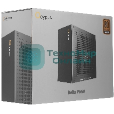 Блок питания Ocypus Delta P650, 650W, APFC, 80+ Bronze, ATX 2.53, 120мм Fan (P650-BF)