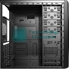 Компьютерный корпус Aerocool/Formula CS-1101 черный без БП ATX 2x120мм 1x140мм 2xUSB 2.0 1xUSB 3.0 audio