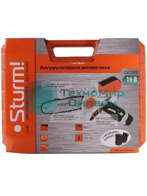 Электрическая цепная пила Sturm! CSC1804 дл.шины:6