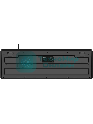 Клавиатура Acer OKW501 черный USB Multimedia (ZL.KBDEE.01U) кабель 1.8м