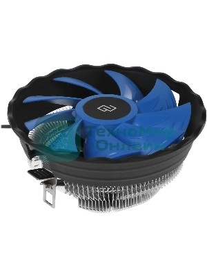 Кулер Digma D-CPC95-PWM2 синий/черный 120мм алюминий 1500rpm 29db 4-pin 95W 66мм