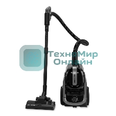 Пылесос Polaris PVC 1909 графитовый, 650/2200 Вт, уборка сухая, пылесборник контейнер 3 л