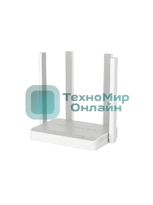 Гигабитный интернет-центр Netcraze Speedster (NC-3013) с Mesh Wi-Fi 5 AC1200, 4-портовым Smart-коммутатором и переключателем режима роутер/ретранслятор