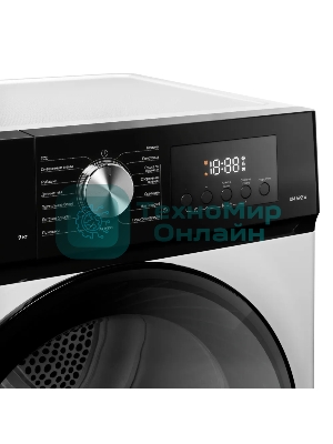 Сушильная машина Kuppersberg DM 592 W, High-Tech, загрузка 9 кг, 15 программ, тепловой насос, электронное кнопочное управление, корзина для сушки, блокировка от детей, энергоэффективность А++, белый