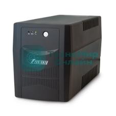 Источник бесперебойного питания Powerman UPS Back Pro 1500 black (линейно-интерактивный, 1500VA, 900W, 4xEURO) (6117061)