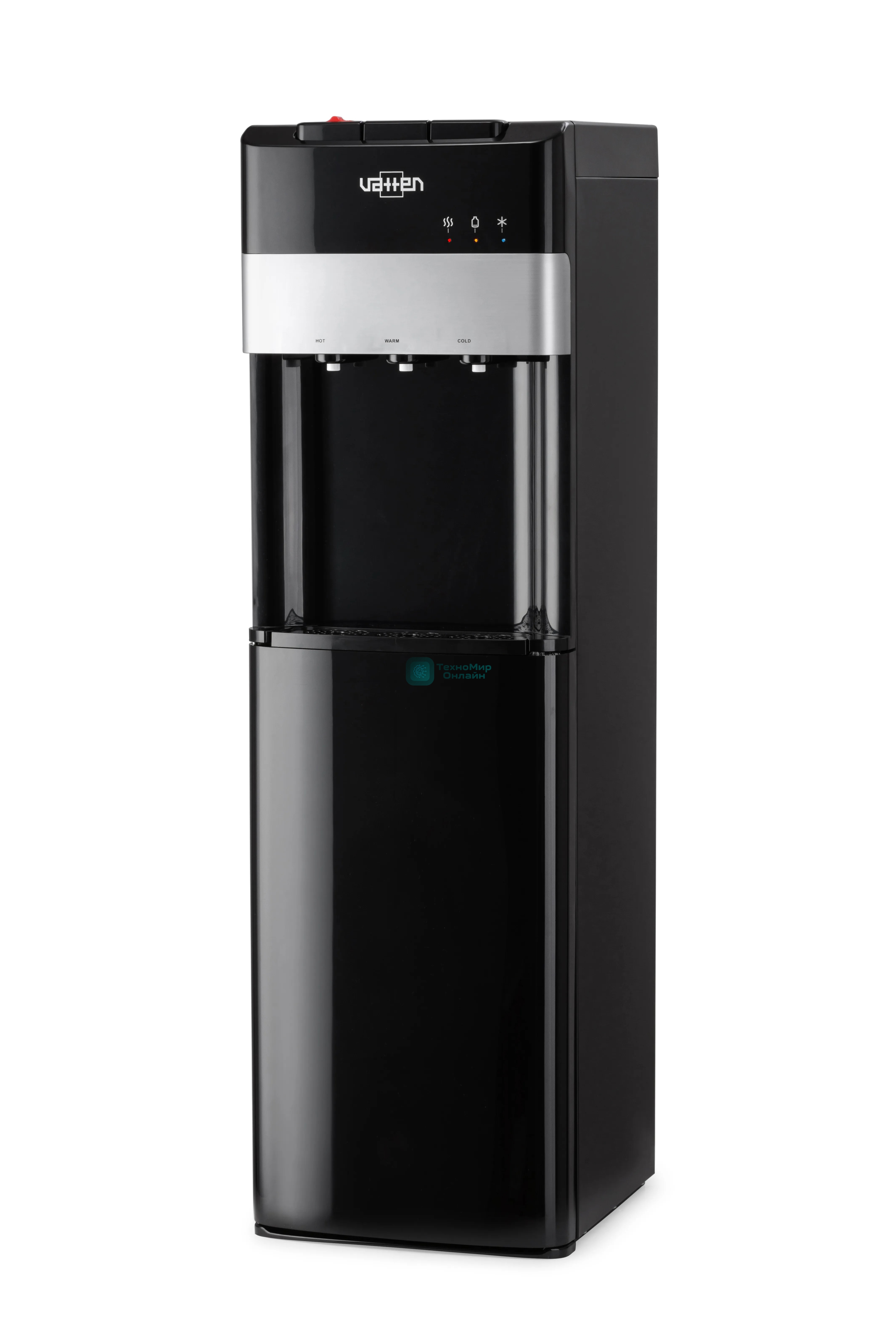 Кулер Vatten L03NEV напольный, электронный, черный