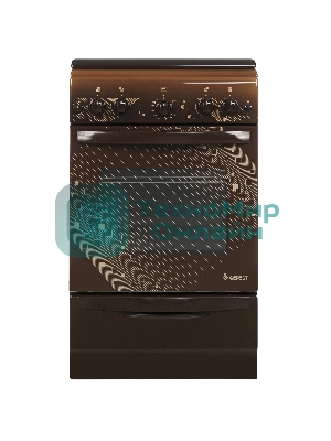 Плита газовая Gefest ПГ 5100-02 0310 коричневый, конфорок 4 шт, духовка 52 л, 50 см x 85 см x 58.5 см