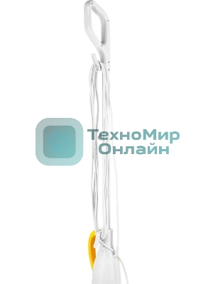 Швабра паровая Kitfort КТ-1097 1250Вт белый/желтый