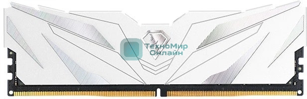 Оперативная память Netac Shadow II, DDR5, 16Gb (1x16 GB), 6000 MHz, CL38, DIMM, радиатор, белый
