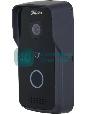 Видеопанель Dahua DHI-VTO2111D-P-S3 цветной сигнал CMOS цвет панели: черный