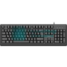 Клавиатура Acer OKW501 черный USB Multimedia (ZL.KBDEE.01U) кабель 1.8м