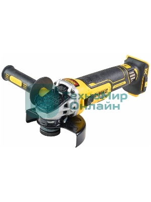 Угловая шлифовальная машина аккумуляторная бесщеточная DeWalt 20 В, 2 АКБ и ЗУ, 125 мм. DCG405P2