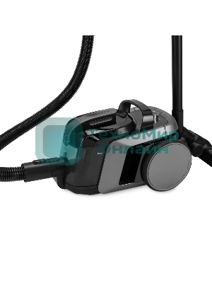 Пылесос Polaris PVC 1909 графитовый, 650/2200 Вт, уборка сухая, пылесборник контейнер 3 л