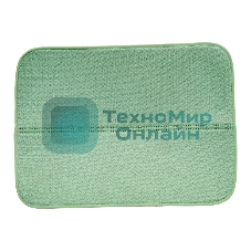 Коврик для сушки посуды Рыжий кот Skandi зеленый 45х35 см