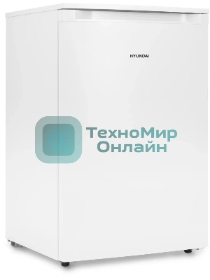 Холодильник Hyundai CO15051A белый однокамерный 101/14л морозилка сверху