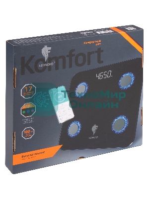 Весы напольные LEONORD LE-1273 Bluetooth (109929)