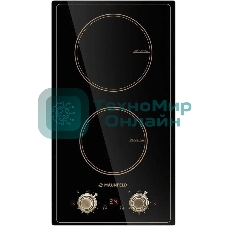 Индукционная варочная панель Maunfeld CVI292MBKBR, конфорок: 2 шт., стеклокерамика, независимая, черный