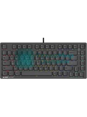 Клавиатура A4Tech Bloody MS76 проводная, USB Type-A, темно-серый