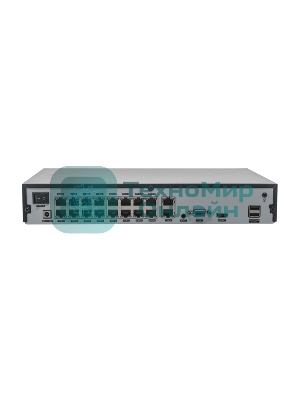 Видеорегистратор IP Optimus NVR-5161-16P 16-х канальный 8МП, HDD 1 SATA до 14 ТБ NVR-5161-16P