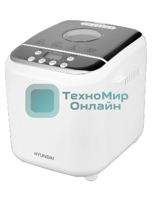 Хлебопечь Hyundai HYBM-3086 600Вт белый/серебристый