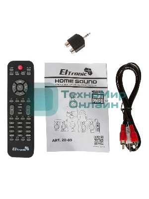Акустическая система ELTRONIC (20-89) HOME SOUND черный