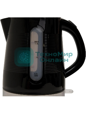 Чайник электрический Oasis making everywhere K-1PB 1.7 л, 2200 Вт, черный