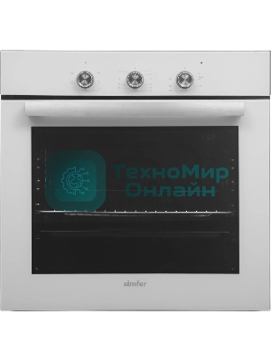 Духовой шкаф электрический Simfer B6EC16016 белый