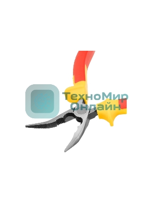 Длинногубцы Matrix изогнутые insulated 160 мм, двухкомпонентные рукоятки