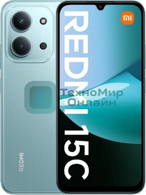 Смартфон Xiaomi Redmi 15C 4/128Gb мятный зеленый