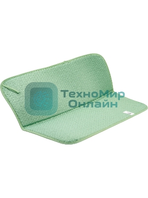 Коврик для сушки посуды Рыжий кот Skandi зеленый 45х35 см