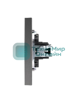 Розетка Kranz STRONG HDMI с/у графит