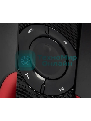 Колонки SVEN AC MS -304, черный Акустическая система, беспроводная передача сигнала по Bluetooth, суммарная мощность (RMS), Вт - 40, выходная мощность (RMS), Вт - сабвуфер: 20, сателлиты: 20 (2 х10), частотный диапазон, Гц - сабвуфер: 40 – 150, сателлиты: 150 – 20 000, размеры динамиков, мм - сабвуфер: O 128, воспроизведение с USB flash и SD card памяти, встроенное FM-радио, LED-дисплей, пульт ДУ, материал корпуса сабвуфера и сателлитов – дерево (MDF).