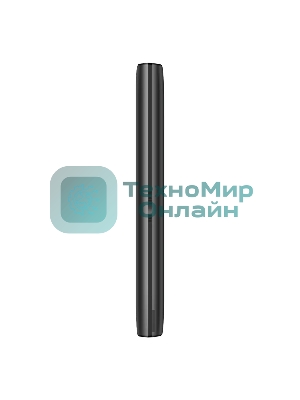 Мобильный телефон BQ 1858 Barrel черный/серебристый